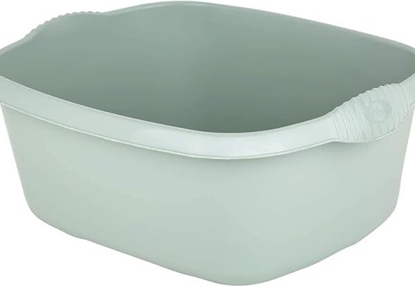 Whatmore 2 x Silver Sage High Grade Rectangular Rectangle Washing Up Bowl Basin